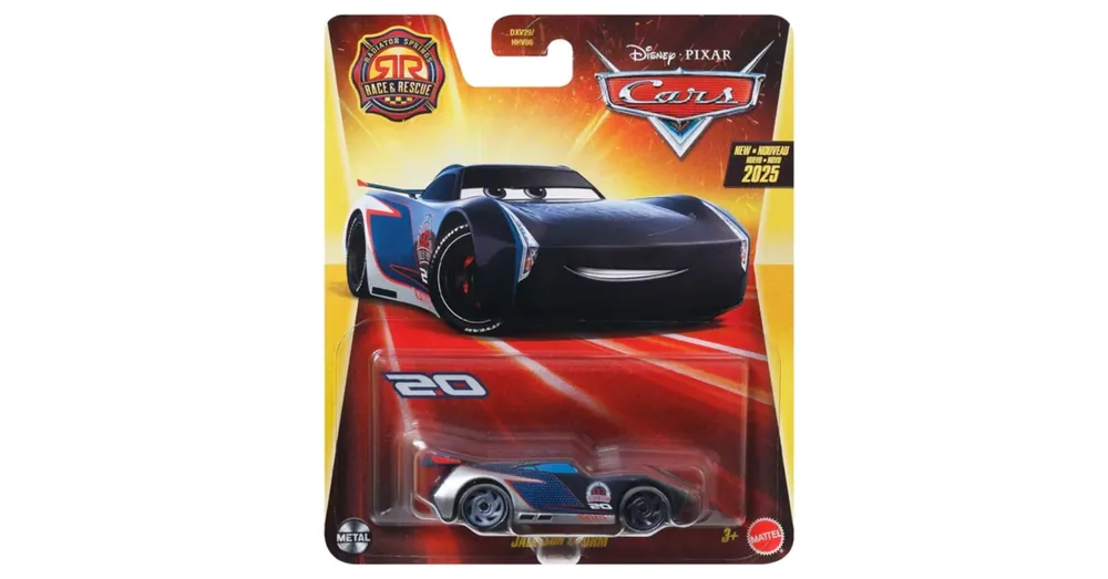 Verdák RaceRescue Jackson Storm karakter kisautó 1/55 – Mattel Vásárlói kedvenc