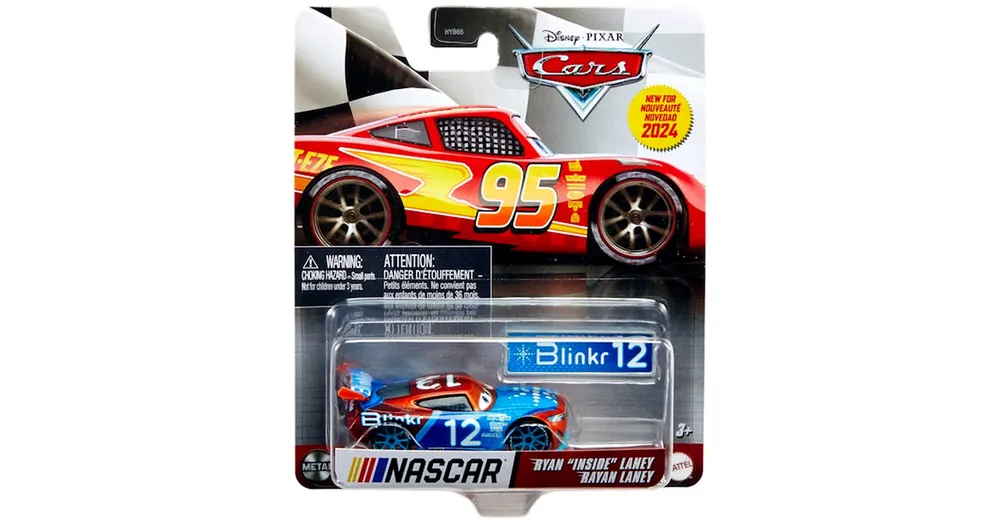 NASCAR Verdák 3 Ryan “Inside” Laney karakter kisautó 1/55 – Mattel Végkiárusítás