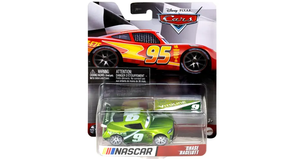 Gyors kiszállítás NASCAR Verdák 3 Chase Racelott karakter kisautó 1/55 – Mattel