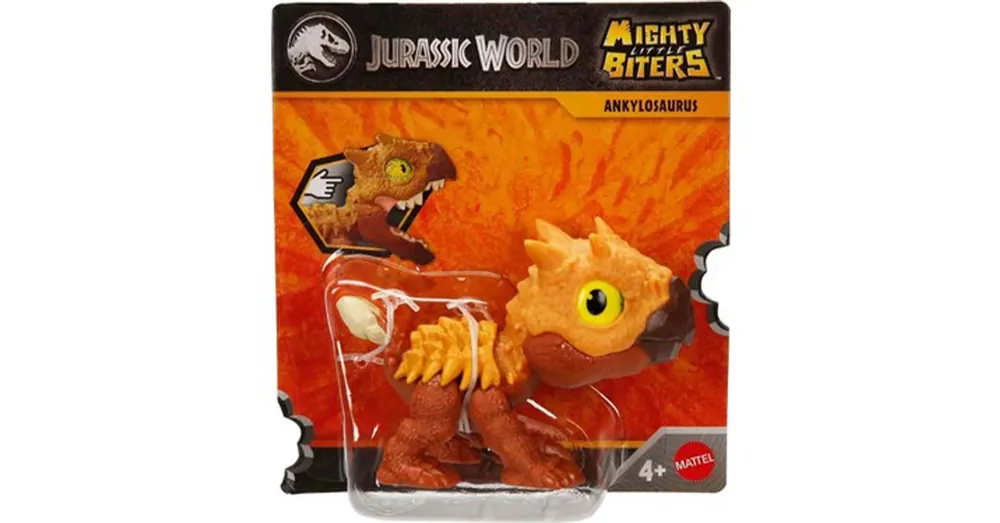Jurassic World Harapós mini Ankylosaurus figura – Mattel Gyors szállítás