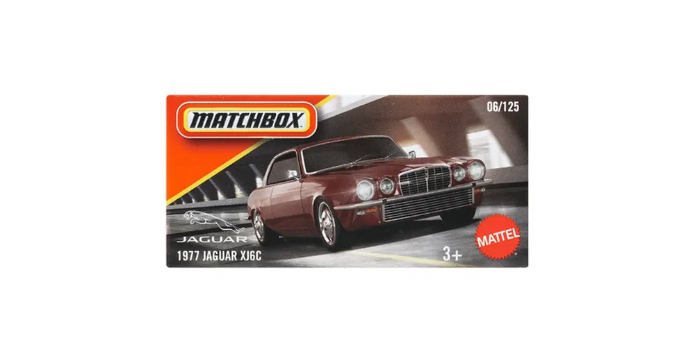 Prémium Matchbox Papírdobozos 1977 Jaguar XJ6C kisautó 1/64 – Mattel
