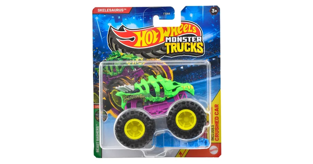 Hot Wheels Monster Trucks Skelesaurus kisautó 1/64 – Mattel Rendeld meg most