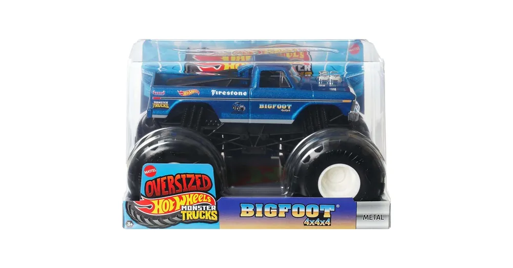 Legkelendőbb Hot Wheels Monster Trucks Oversized Bigfoot 4×4x4 monster autó 1/24 – Mattel