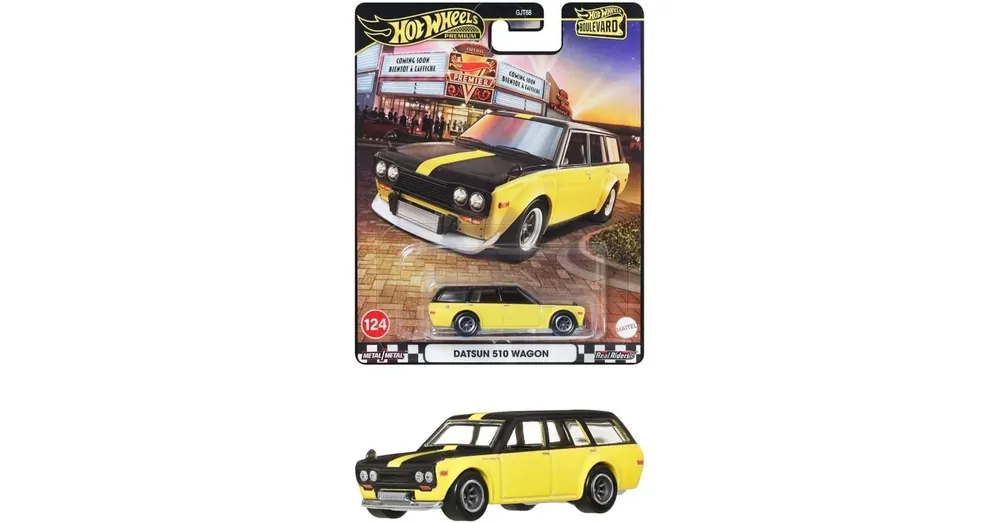 Újdonság Hot Wheels Boulevard Datsun 510 wagon kisautó 1/64 – Mattel