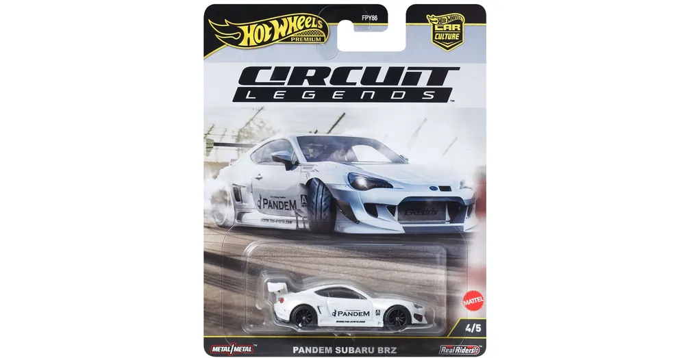 Árcsökkenés Hot Wheels – Car Culture Pandem Subaru BRZ kisautó 1/64 – Mattel