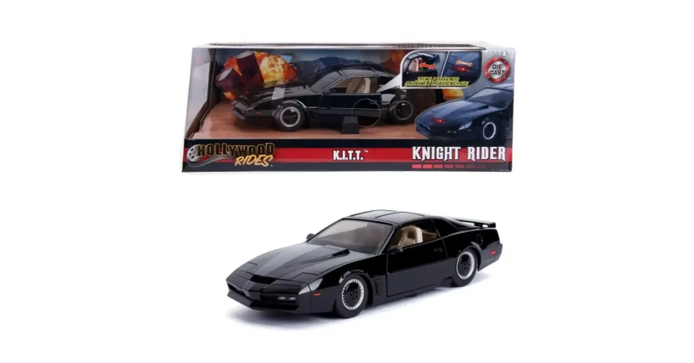 Hollywood Rides – Knight Rider K.I.T.T. Knight 2000 fém autómodell 1/24 – Simba Toys Nézd meg most