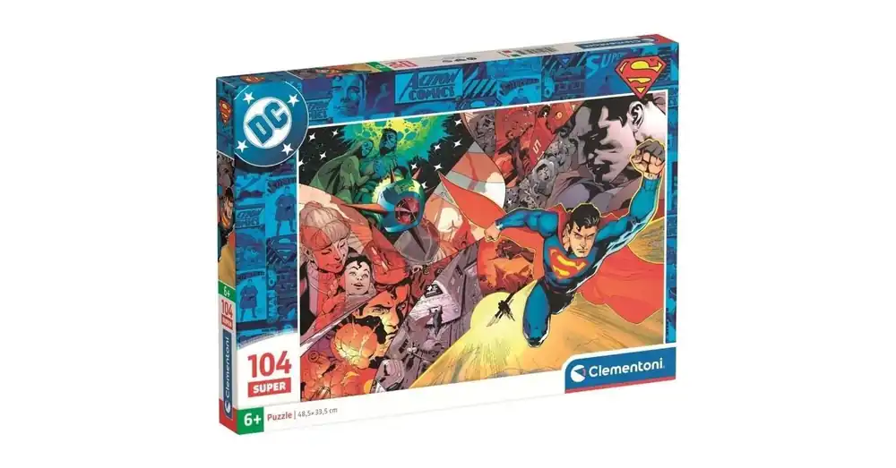 DC Comics Superman hősi pillanatok 104 db-os puzzle – Clementoni Kedvezmény