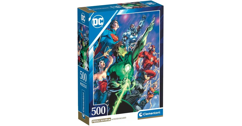 DC Comics Igazság ligája hősei HQC 500 db-os puzzle – Clementoni Kiárusítás