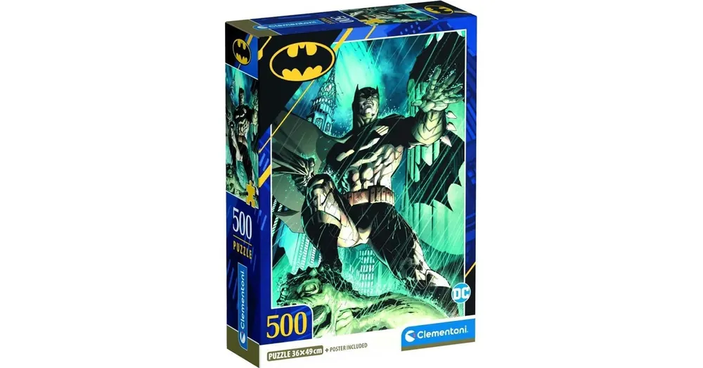 DC Comics Batman az esőben 500 db-os puzzle – Clementoni Legjobb ár