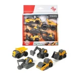 Volvo mini munkagépek 5 db-os szett – Dickie Toys Rendeld meg most