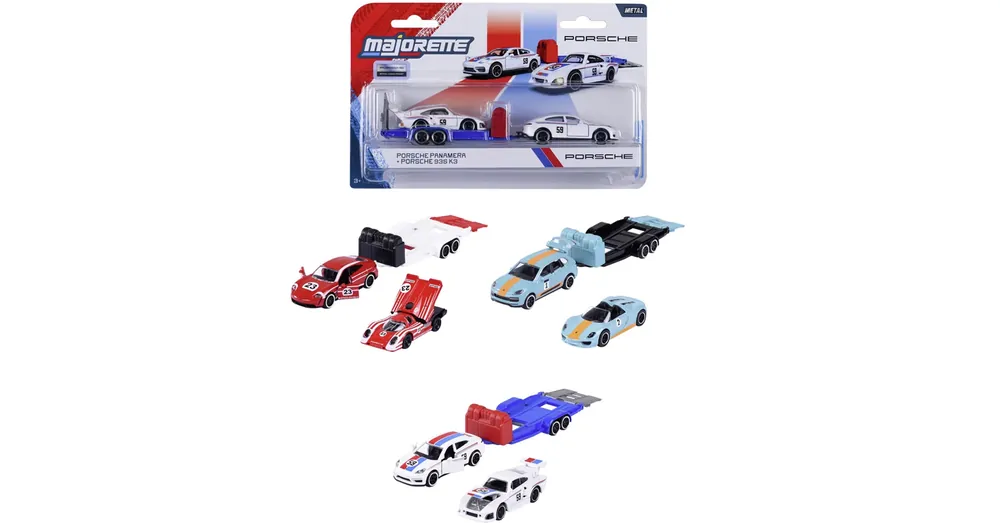 Majorette Porsche Motorsport kisautó utánfutóval többféle változatban 1 db – Simba Toys Bestseller