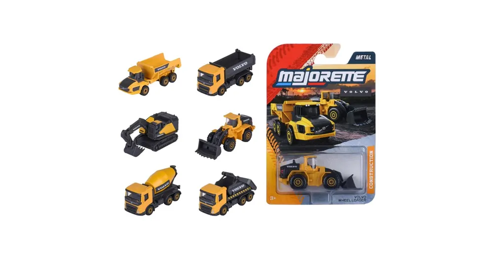 Majorette Construction Volvo munkagépek többféle változatban 1 db – Simba Toys Legkelendőbb