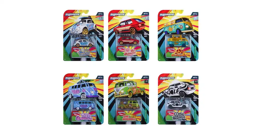 Gyors kiszállítás Majorette Volkswagen Deluxe kisautó többféle változatban 1 db – Simba Toys