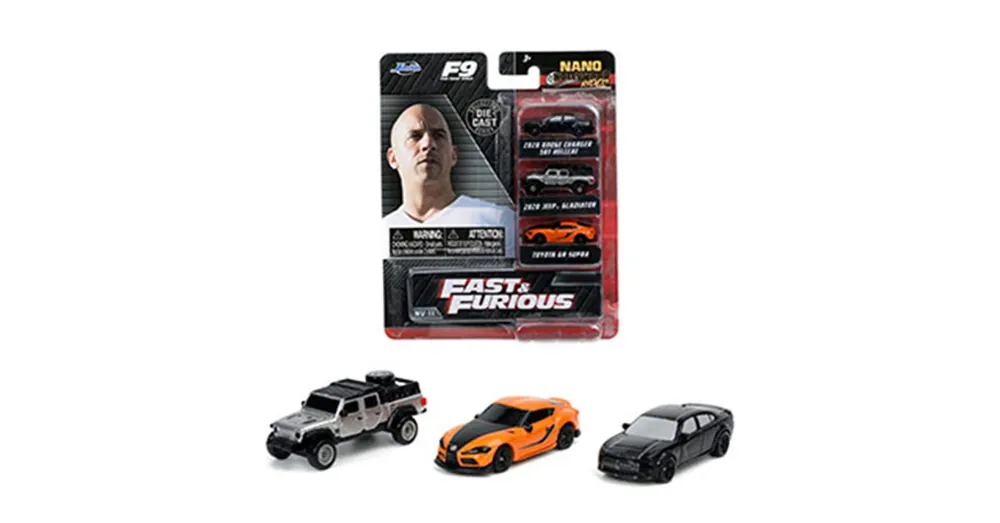 Nano Hollywood Rides Halálos iramban fém kisautó szett 3 db-os – Simba Toys Biztonságos fizetés