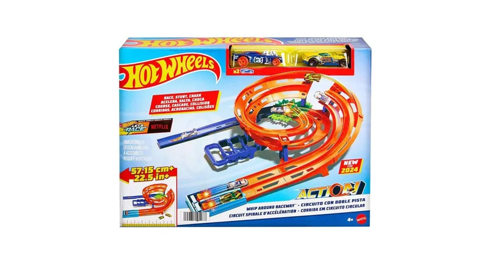 Hot Wheels Duplasávos versenypálya 2 db versenyautóval – Mattel Népszerű