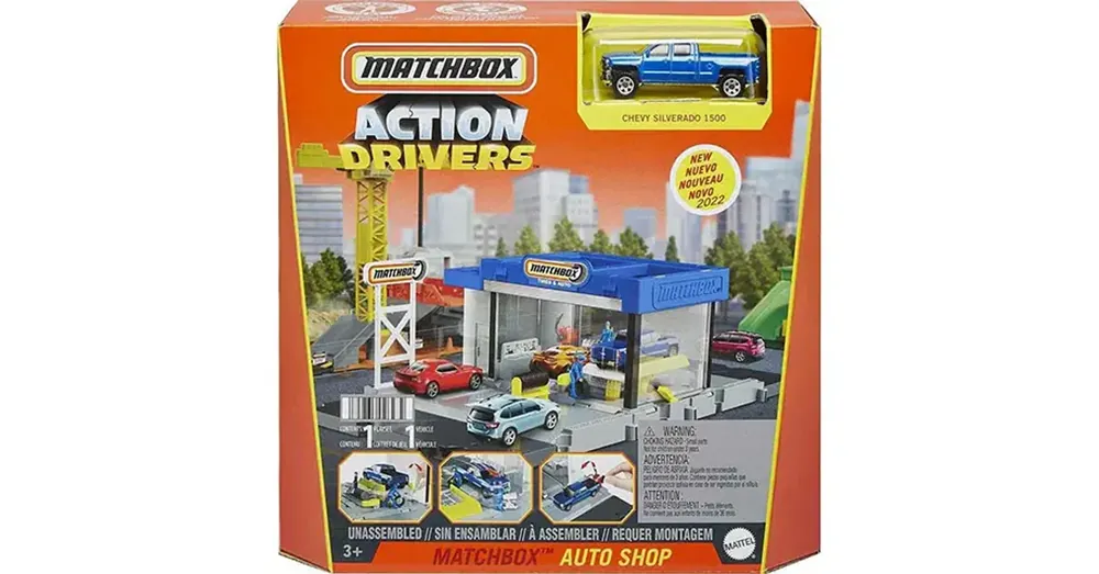 Vedd meg most Matchbox Action Drivers Autószerviz játékszett – Mattel