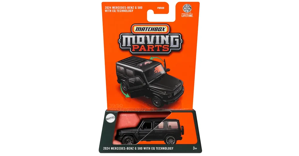 Matchbox Moving Parts – Nyitható kisautó 2024 Mercedes-Benz G 580 with EQ Technology 1/64 – Mattel Vedd meg online