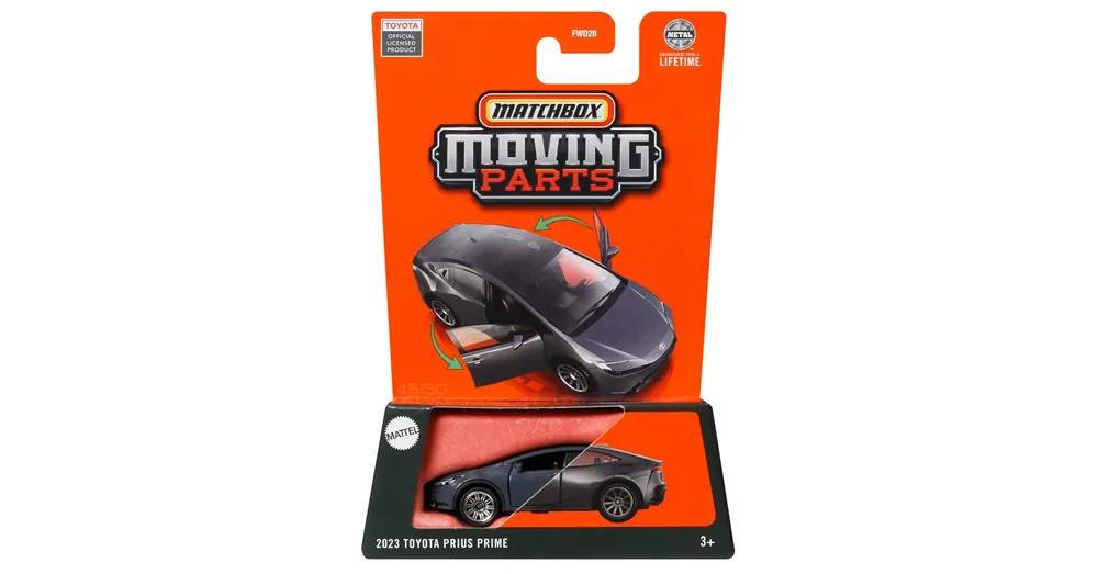 Biztonságos fizetés Matchbox Moving Parts – Nyitható kisautó 2023 Toyota Prius Prime 1/64 – Mattel