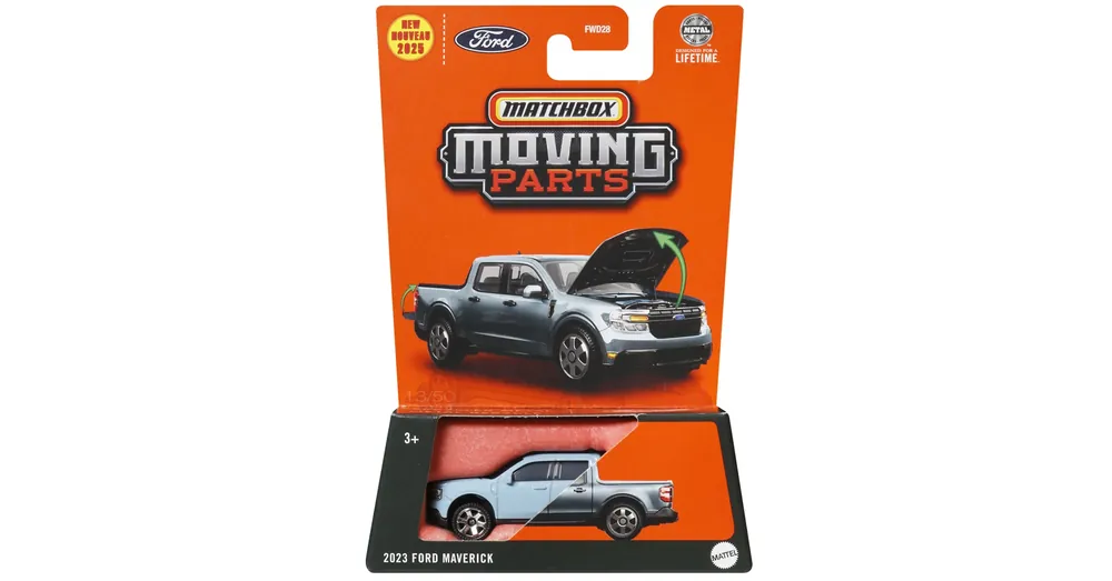 Legkelendőbb Matchbox Moving Parts – Nyitható kisautó 2023 Ford Maverick 1/64 – Mattel