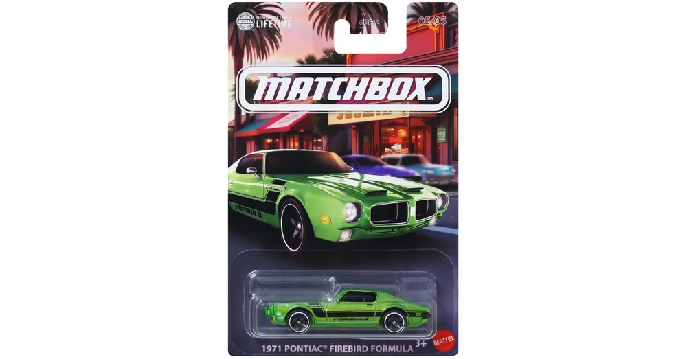 Outlet Matchbox Ikonikus 1971 Pontiac Firebird Formula kisautó 1/64 – Mattel