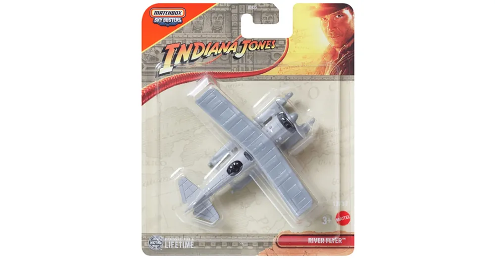 Matchbox Sky Busters Indiana Jones River Flyer repülő modell 1/64 – Mattel Árengedmény