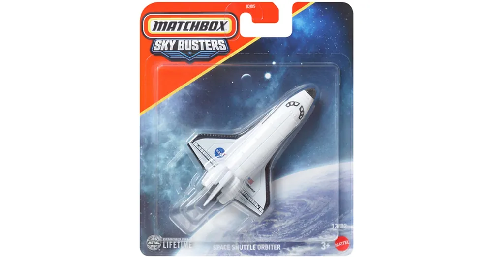 Matchbox Sky Busters Space Shuttle Orbiter repülő modell 1/64 – Mattel Szuper ajánlat