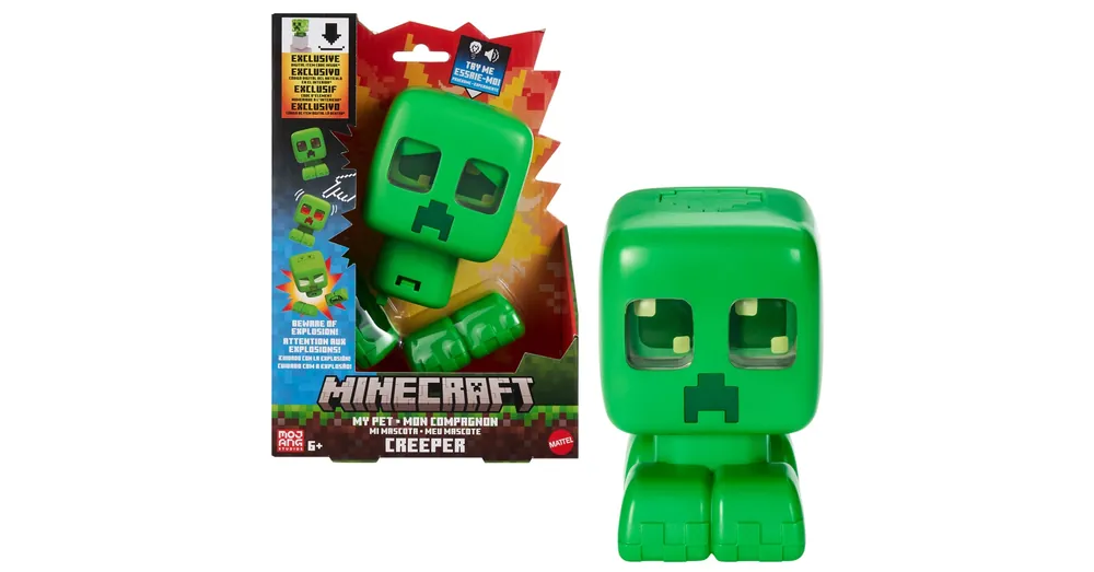 Minecraft interaktív Creeper karakter figura – Mattel Szuper ajánlat