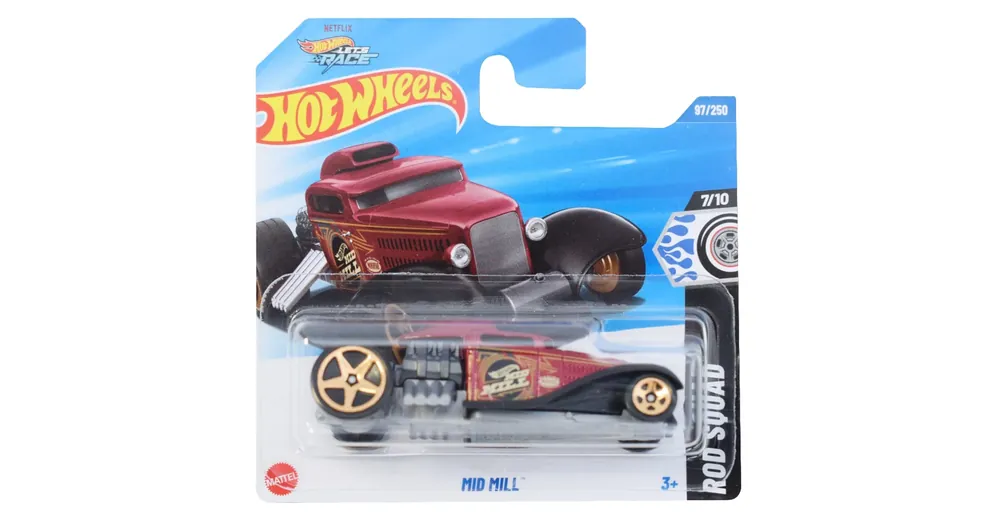 Kihagyhatatlan ajánlat Hot Wheels Mid Mill bordó kisautó 1/64 – Mattel