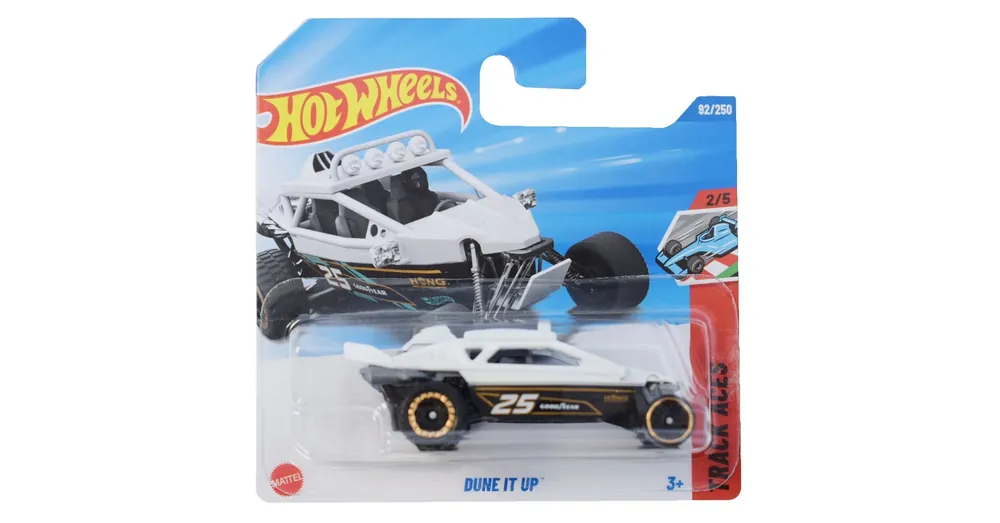 Hot Wheels Dune It Up fehér kisautó 1/64 – Mattel Outlet