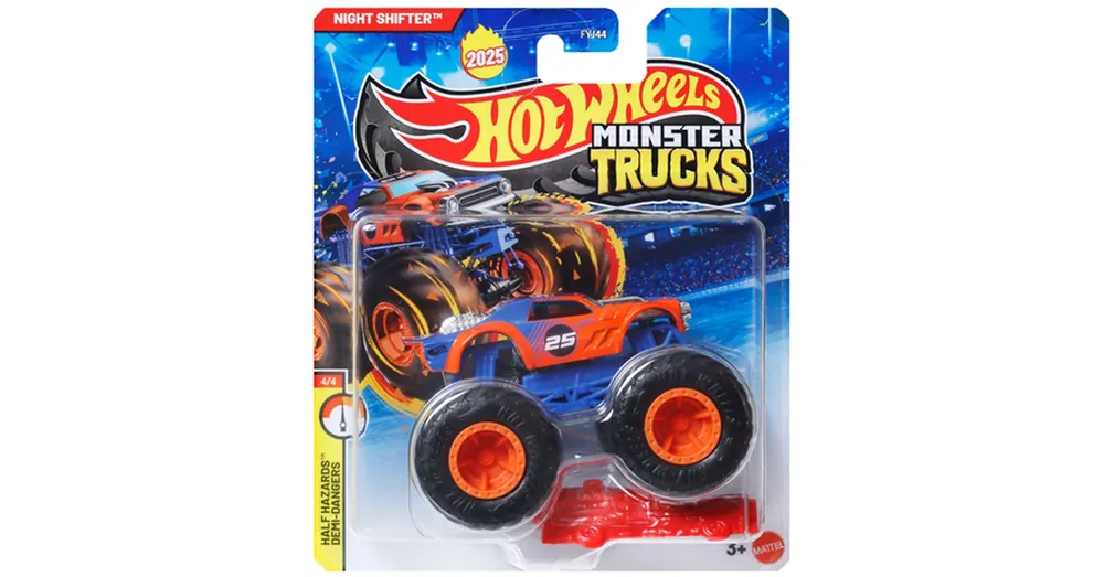 Hot Wheels Monster Trucks Night Shifter kisautó 1/64 – Mattel Gyors kiszállítás