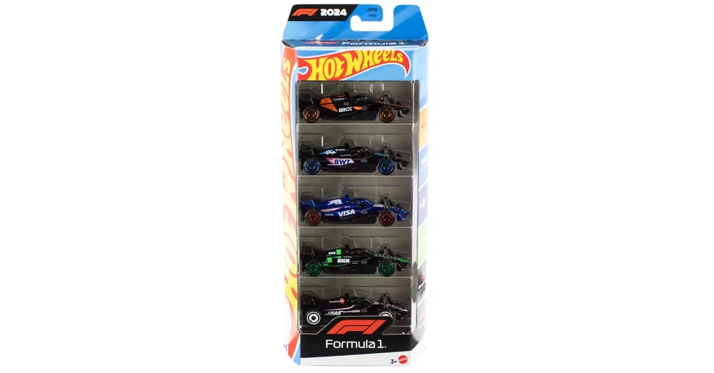 Hot Wheels Formula 1 2024 5 db-os kisautó szett 1/64 – Mattel Végkiárusítás