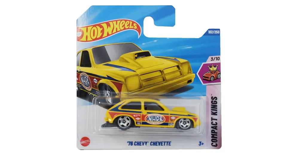 Hot Wheels Chevy Chevette sárga kisautó 1/64 – Mattel Gyors szállítás