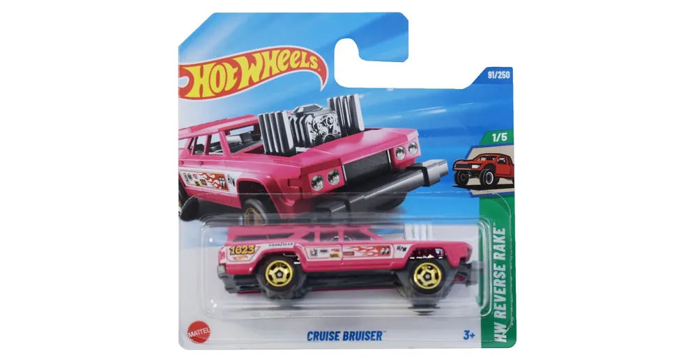 Legkelendőbb Hot Wheels Cruiser Bruiser pink kisautó 1/64 – Mattel