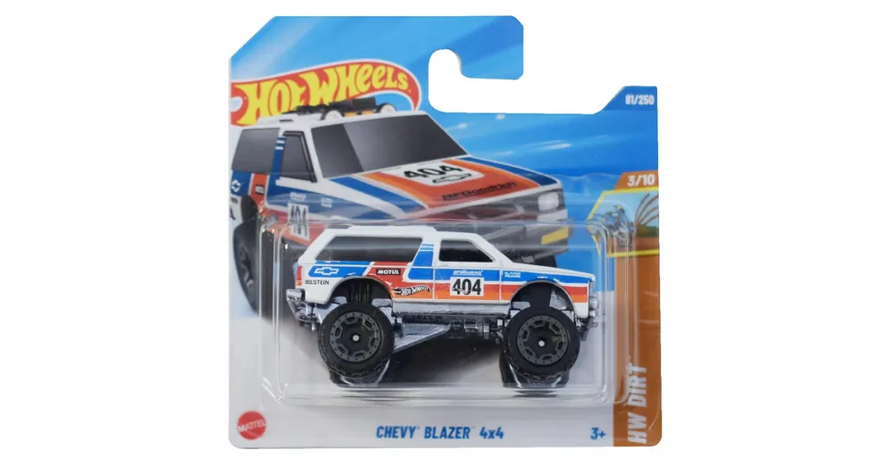 Bestseller Hot Wheels Chevy Blazer 4×4 fehér kisautó 1/64 – Mattel