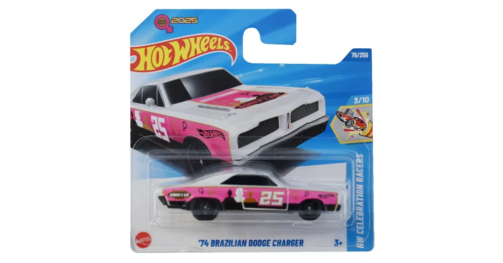 Végkiárusítás Hot Wheels ‘74 Brazilian Dodge Charger kisautó 1/64 – Mattel