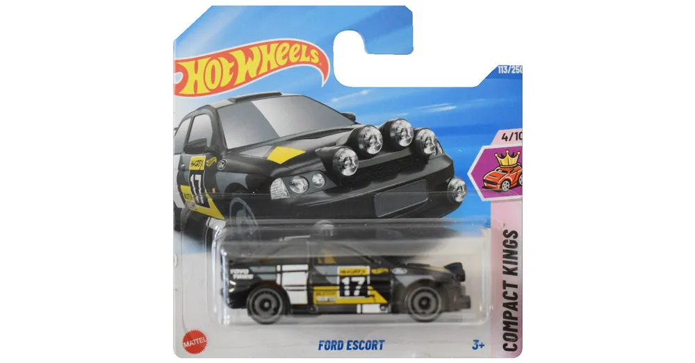 Hot Wheels Ford Escort kisautó 1/64 – Mattel Legnépszerűbb