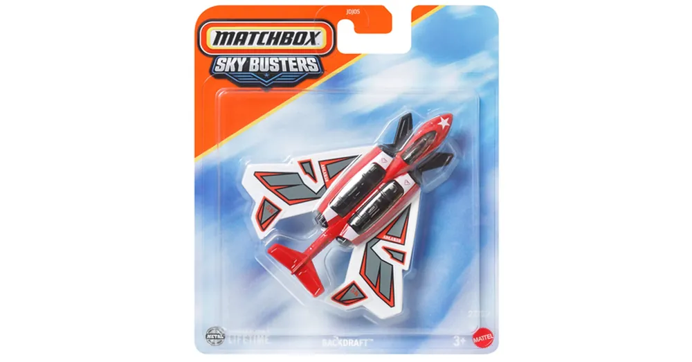 Újdonság Matchbox Sky Busters Backdraft repülő modell 1/64 – Mattel