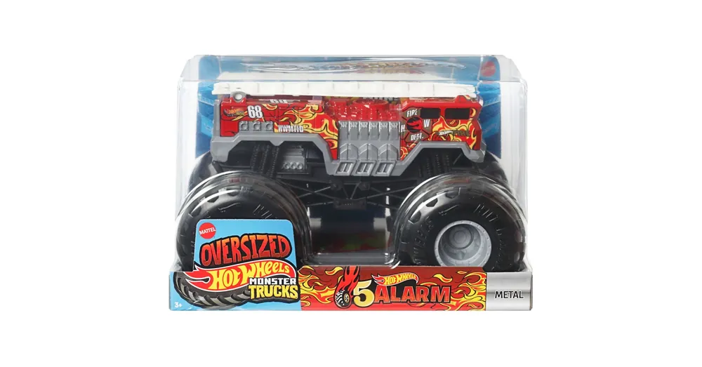 Árcsökkenés Hot Wheels Monster Trucks 5 Alarm monster autó 1/24 – Mattel