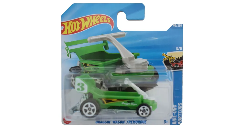 Legnépszerűbb Hot Wheels Draggin Wagon zöld kisautó 1/64 – Mattel