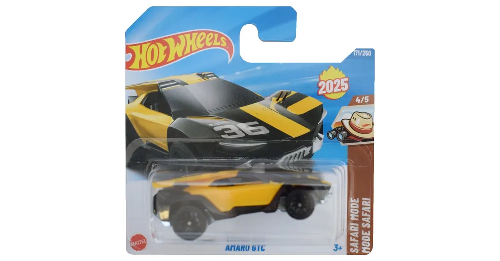 Rendeld meg most Hot Wheels Amaru GTC sárga kisautó 1/64 – Mattel