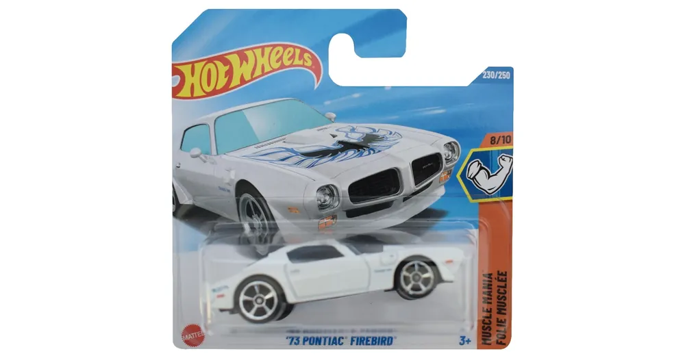 Árengedmény Hot Wheels ‘73 Pontiac Firebird fehér kisautó 1/64 – Mattel