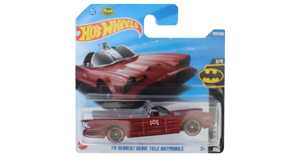 Biztonságos fizetés Hot Wheels TV Series Batmobile bordó kisautó 1/64 – Mattel