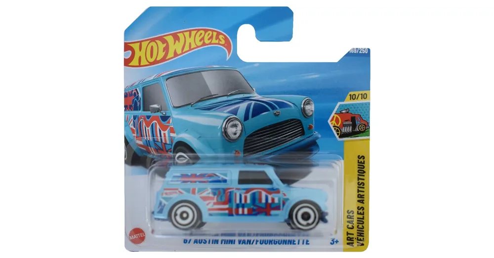 Hot Wheels ‘67 Austin Mini Van kék kisautó 1/64 – Mattel Szuper ajánlat
