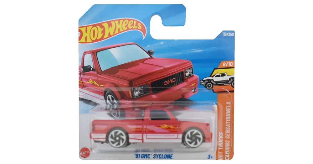 Árcsökkenés Hot Wheels ‘91 GMC Syclone piros kisautó 1/64 – Mattel