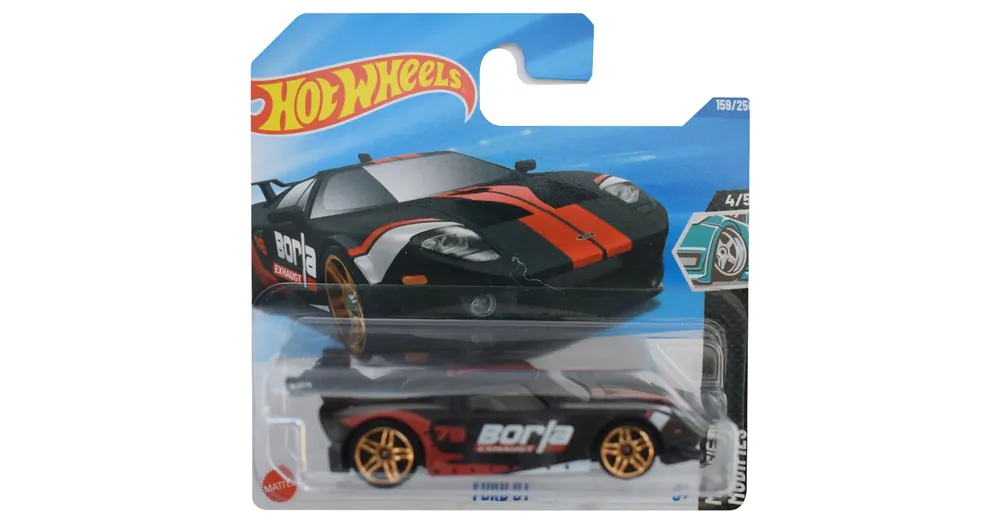 Hot Wheels Ford GT fekete kisautó 1/64 – Mattel Szuper ajánlat