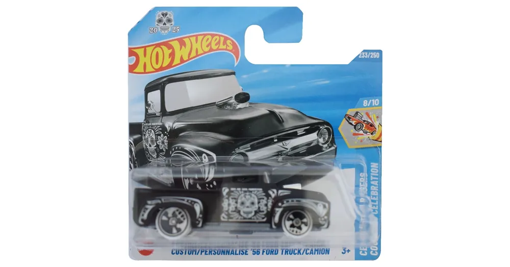 Hot Wheels ‘56 Ford Truck Custom kisautó 1/64 – Mattel Újdonság