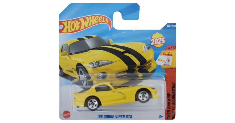 Hot Wheels ‘96 Dodge Viper GTS sárga kisautó 1/64 – Mattel Akciós ár