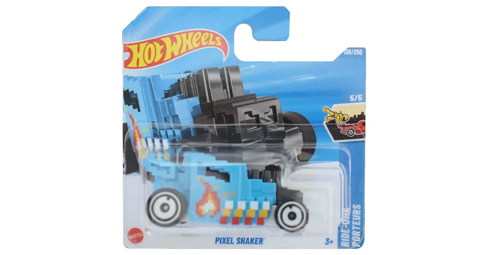Exkluzív ajánlat Hot Wheels Pixel Shaker kék kisautó 1/64 – Mattel