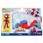Azonnali szállítás Pókember Póki és csodálatos barátai Póki játékfigura motorral – Hasbro