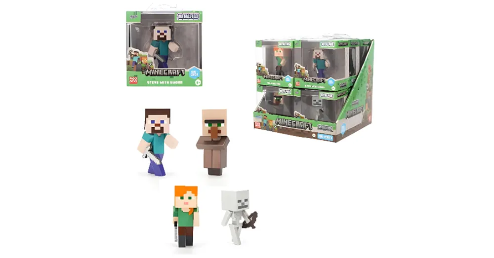 Minecraft Metalfigs 6,5 cm-es fém figura 1 db – Simba Toys Árengedmény